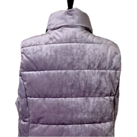Zeroexposur New Vest Winter Quilted Puffer Zip Front Lavender Women’s Size Large - Picture 8 of 13